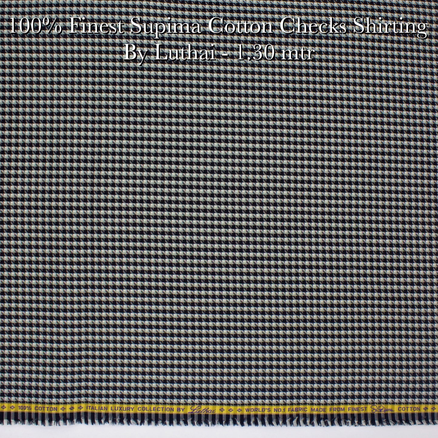 1.30 mtr Shirting Fabric - END BIT (30%) - Linen Studio