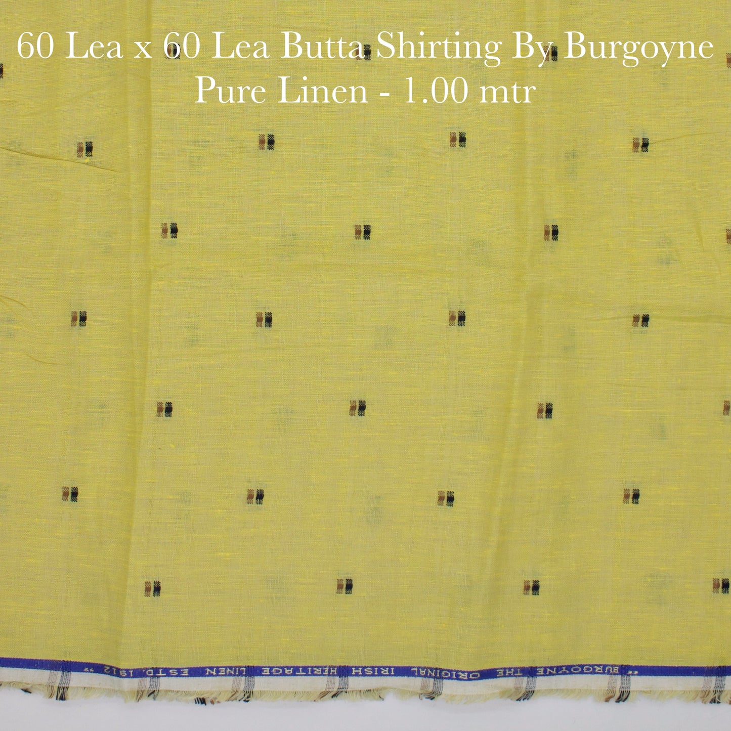 1.00 Mtr Shirting Fabric - END BIT (60%) - Linen Studio