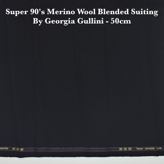 50 Cm Suiting Fabric  - END BIT ( (FLAT RATE)