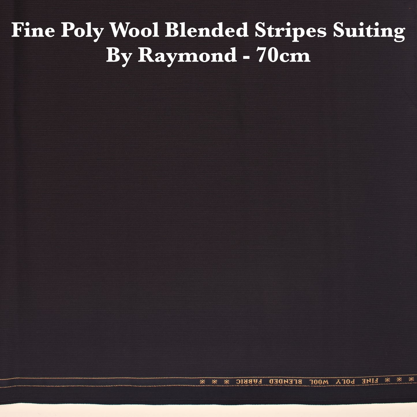 70 Cm Suiting Fabric - END BIT (FLAT RATE)