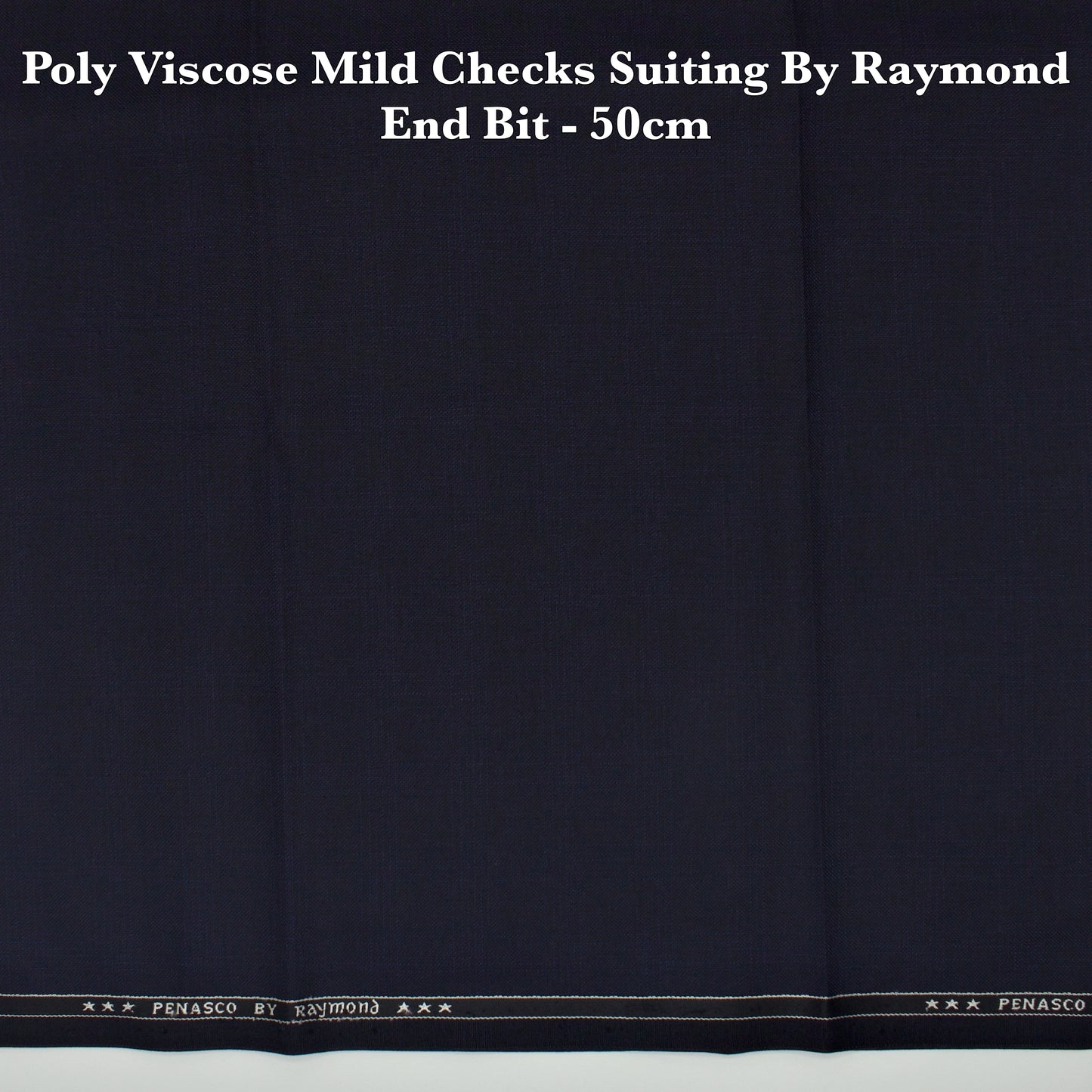 50 Cm Suiting Fabric  - END BIT (FLAT RATE)