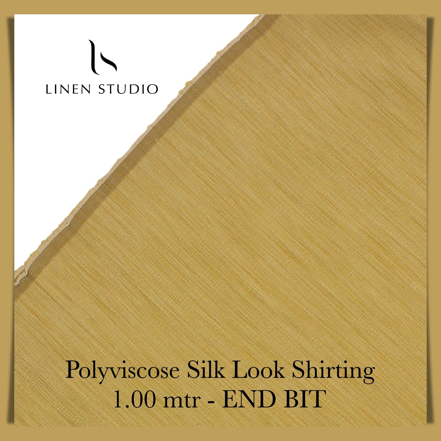 1.00 Mtr Shirting Fabric - END BIT (60%) - Linen Studio