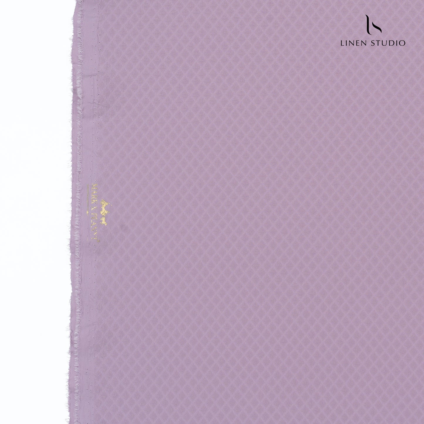 Mark & Peanni Diamond Checks Suiting - Lilac - Linen Studio