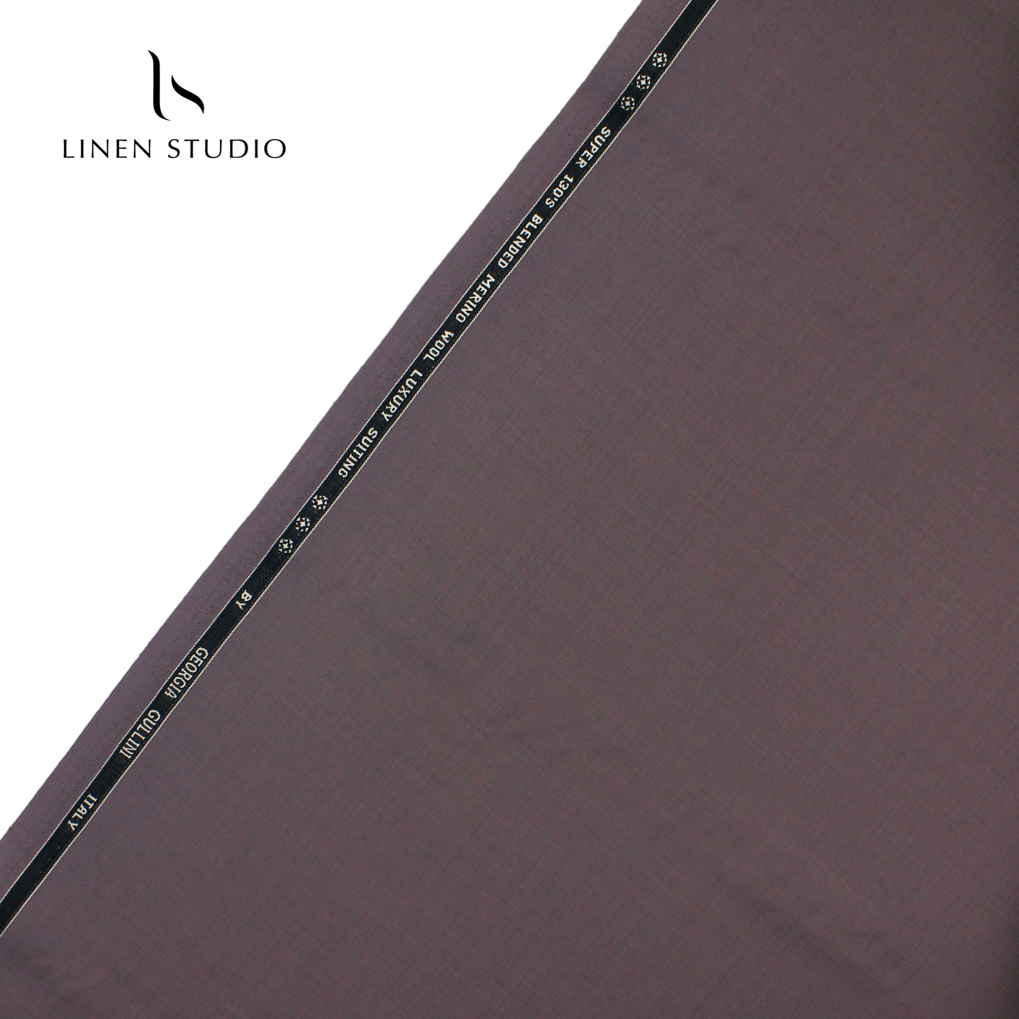 130's Blended Merino Wool by Georgia Gullani Italy-055 - Linen Studio