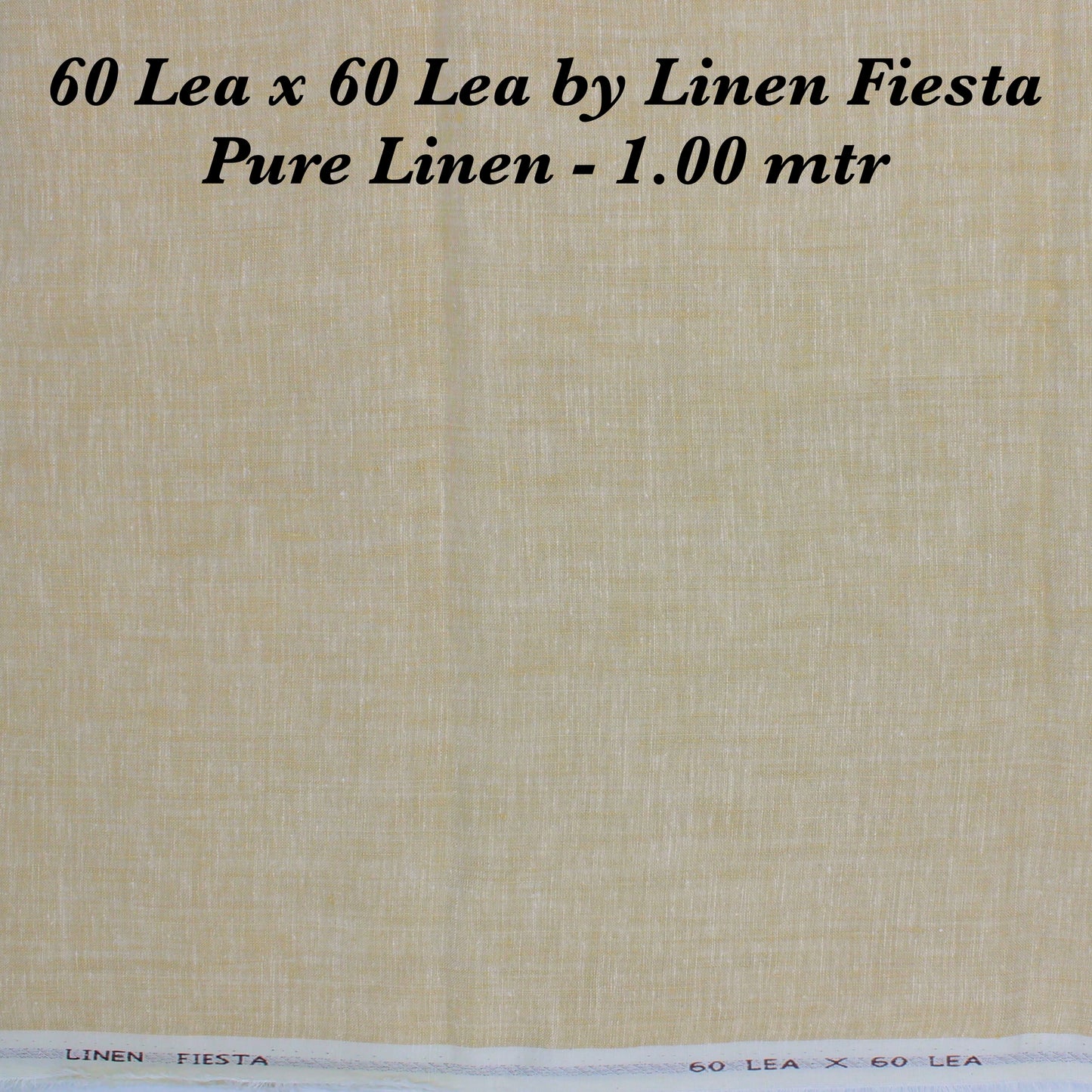 1.00 Mtr Shirting Fabric - END BIT (60%) - Linen Studio