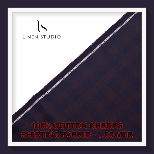 1.00 Mtr Shirting Fabric - END BIT (60%)