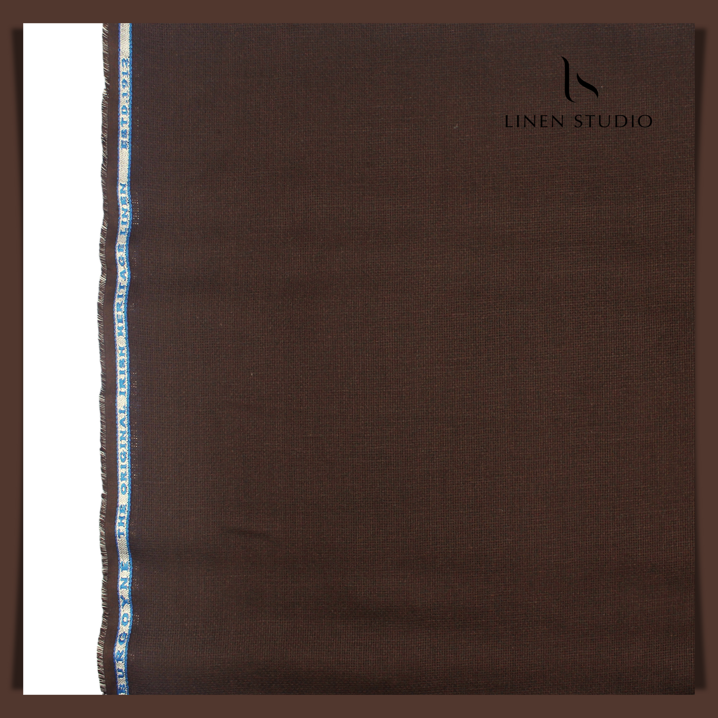 Feather-SH14 Netted Burgoyne - Pure Linen 70 Lea - Linen Studio