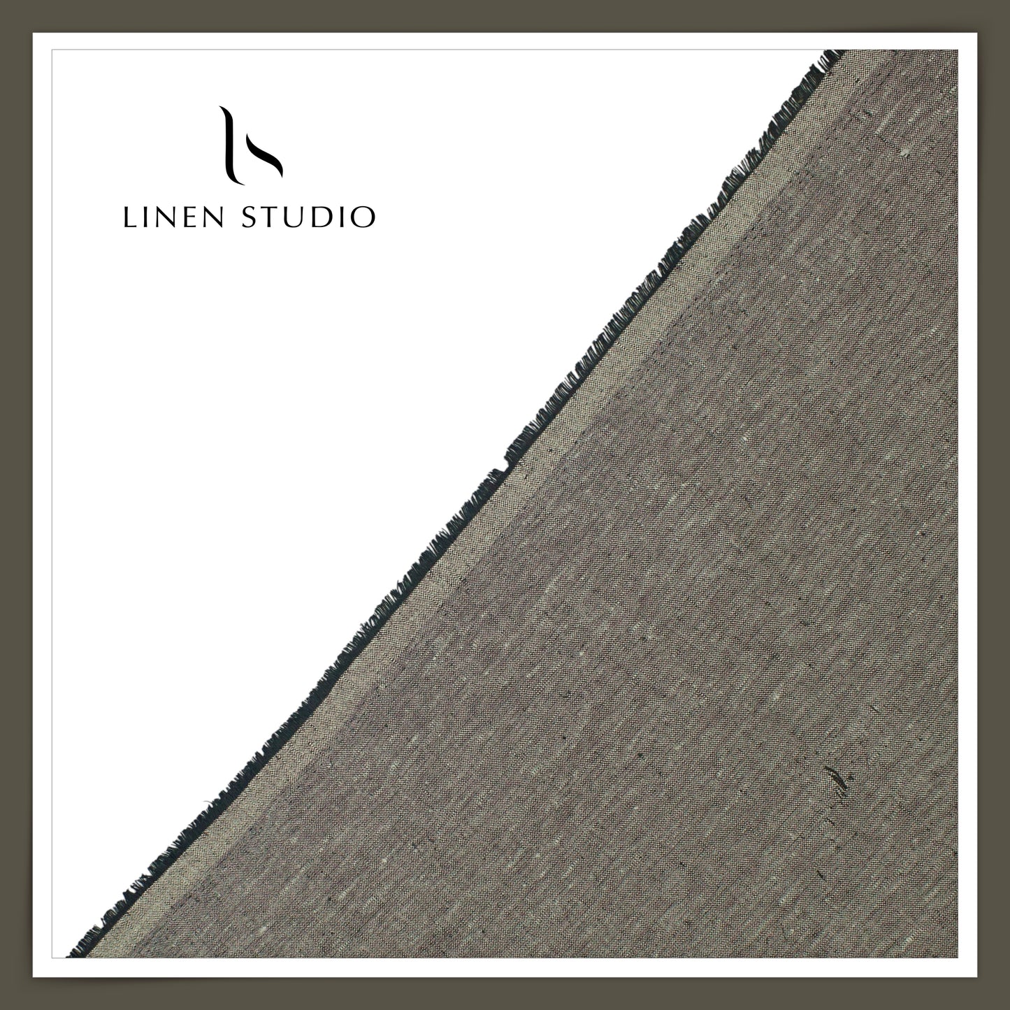 50 CM SUITING - PURE LINEN 40 LEA SUITING BY LINEN CLUB EB 102 (FLAT RATE)
