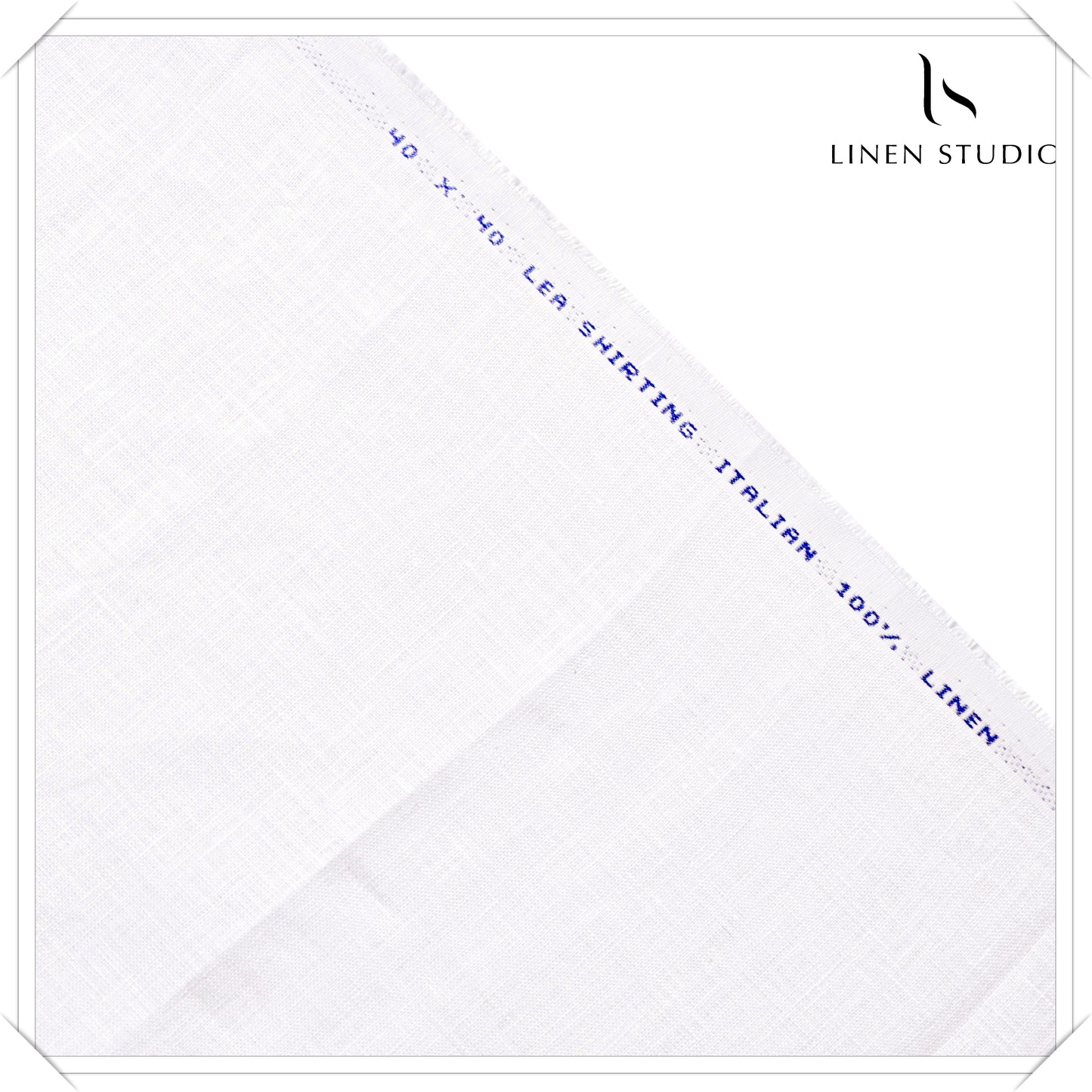 1.20 MTR SHIRTING - 40 LEA ITALIAN LINEN BY LINEN STUDIO (FLAT RATE)