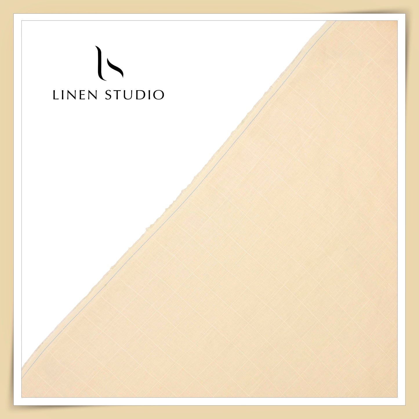 90 CMS SHIRTING - 50 LEA SELF CHCKS BY LINEN CLUB (FLAT RATE)