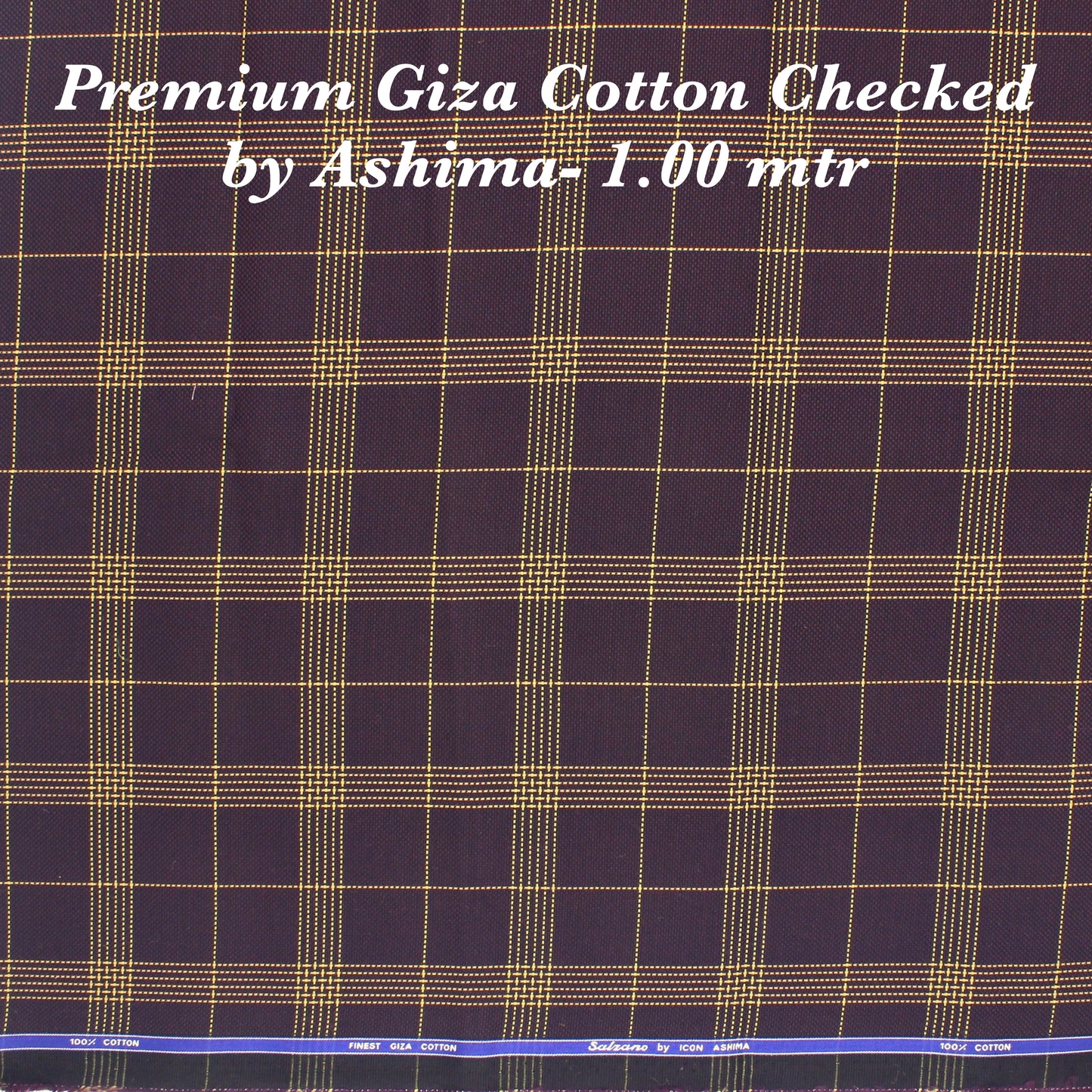 1.00 Mtr Shirting Fabric - END BIT (60%) - Linen Studio