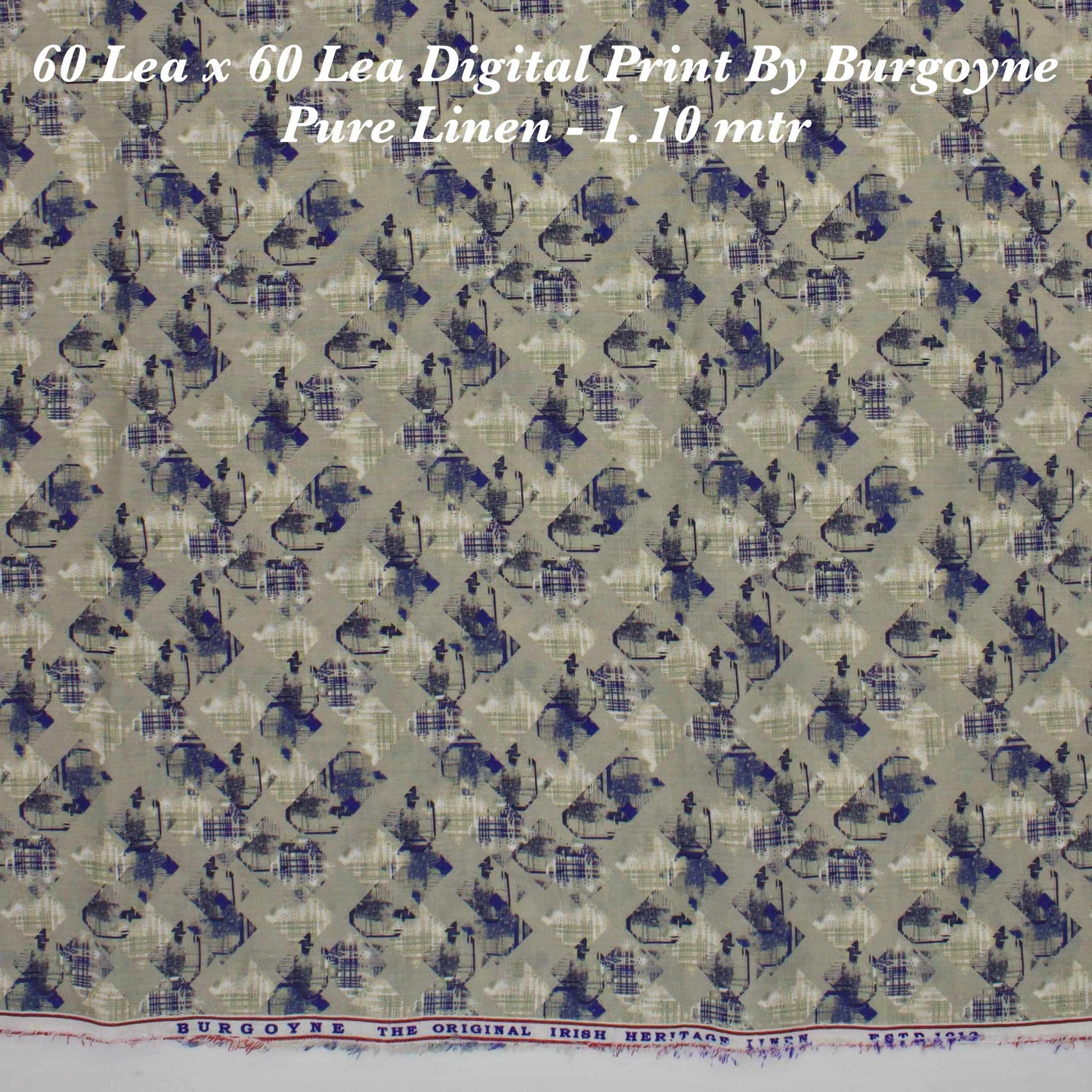 1.10 mtr Shirting Fabric - END BIT (50%) - Linen Studio