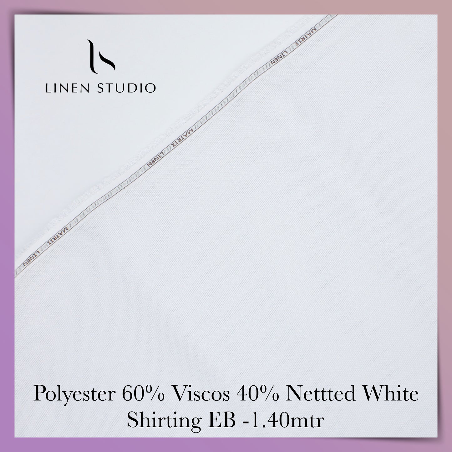 1.40 mtr Shirting Fabric - END BIT (20%) - Linen Studio