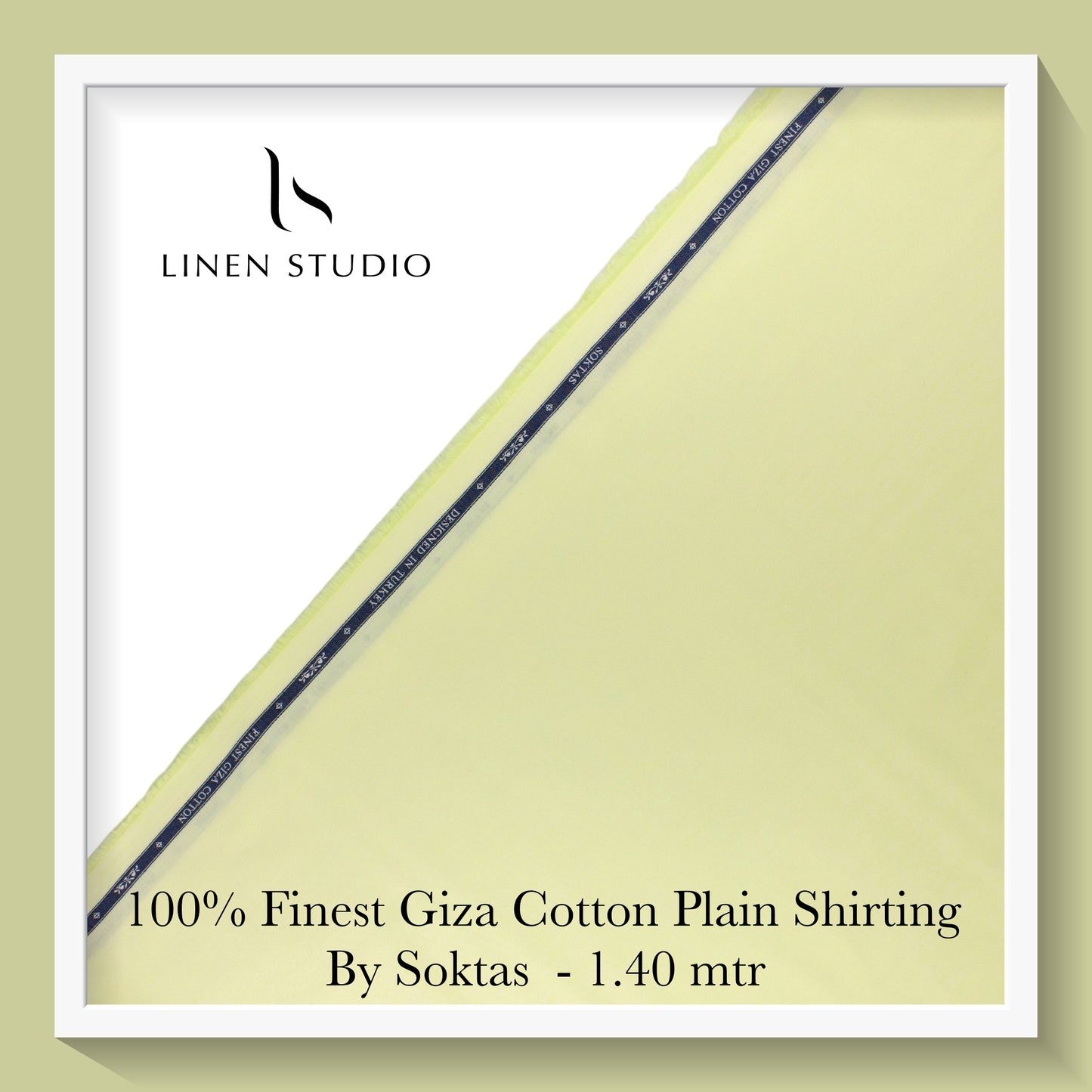 1.40 mtr Shirting Fabric - END BIT (20%) - Linen Studio