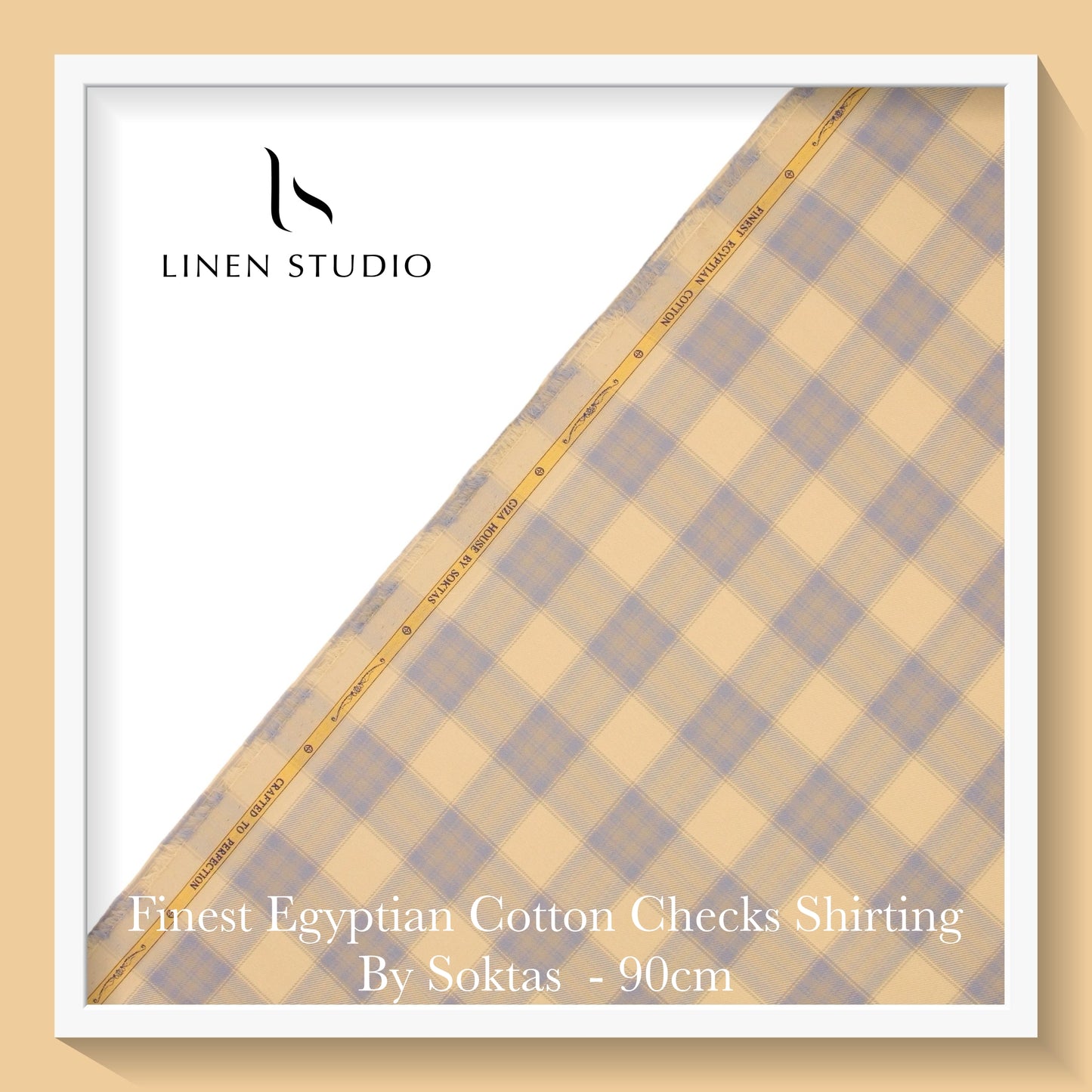 90 cm Shirting - END BIT (65%) - Linen Studio