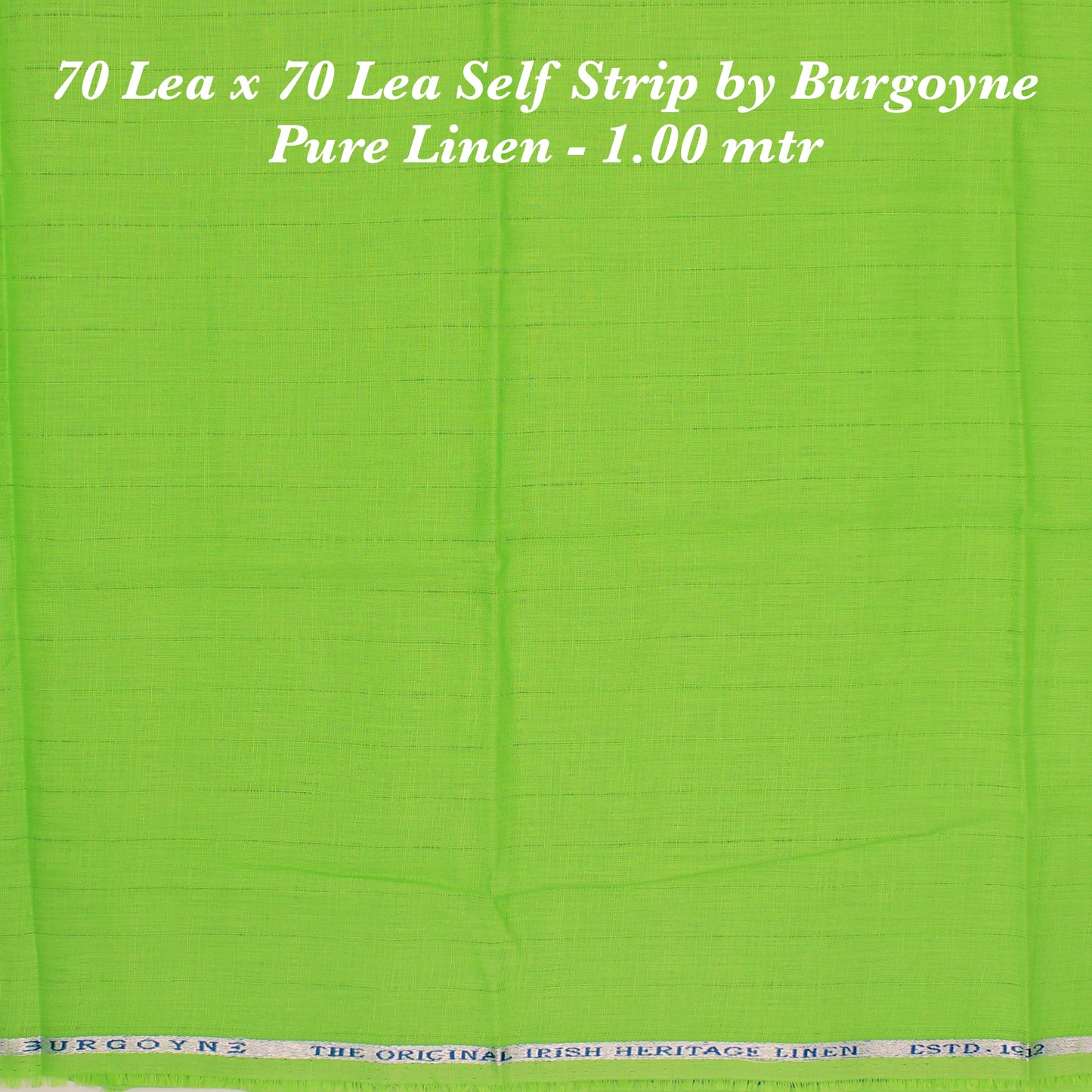 1.00 Mtr Shirting Fabric - END BIT (60%) - Linen Studio