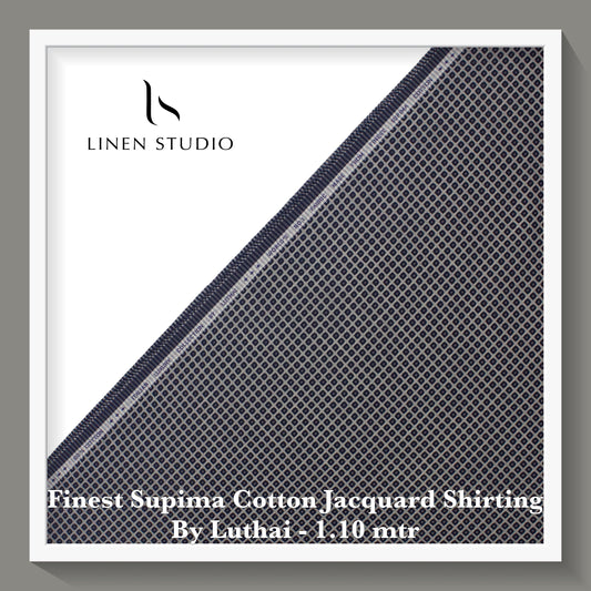 1.10 mtr Shirting Fabric - END BIT (50%) - Linen Studio