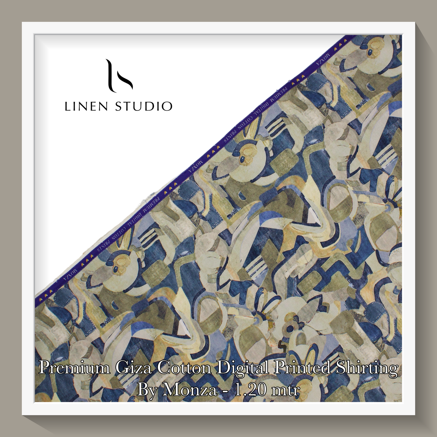 1.20 mtr Shirting Fabiric - END BIT (40%) - Linen Studio
