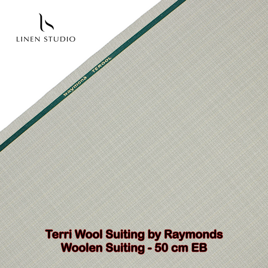 50 Cm Suiting Fabric  - END BIT ( (FLAT RATE)