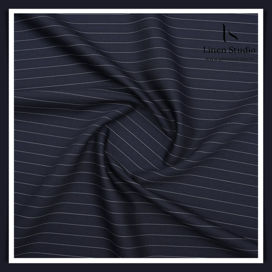 120's Australian Merino Luxury Wool Suiting by Montlino - C5040 (Zoom In) (NEW)