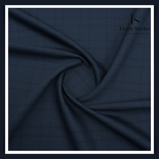 120's Australian Merino Wool Rich Luxury Suiting by Montlino - F5088 (Zoom In) (NEW)