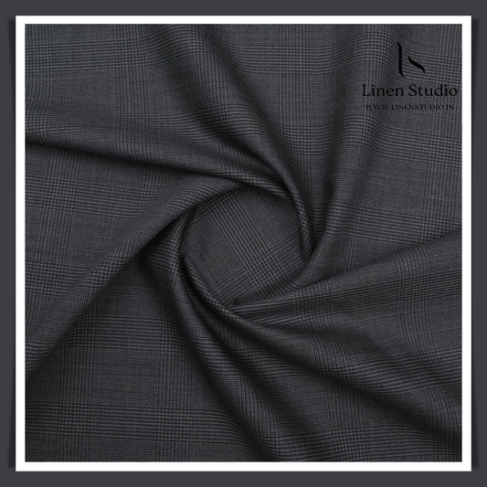 120's Australian Merino Wool Rich Luxury Suiting by Montlino - F5080 (Zoom In) (NEW)
