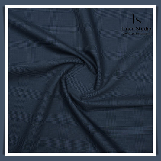 120's Australian Merino Wool Rich Luxury Suiting by Montlino - F5081 (Zoom In) (NEW)