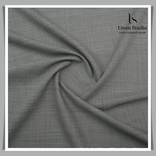 120's Australian Merino Wool Rich Luxury Suiting by Montlino - F5079 (Zoom In) (NEW)