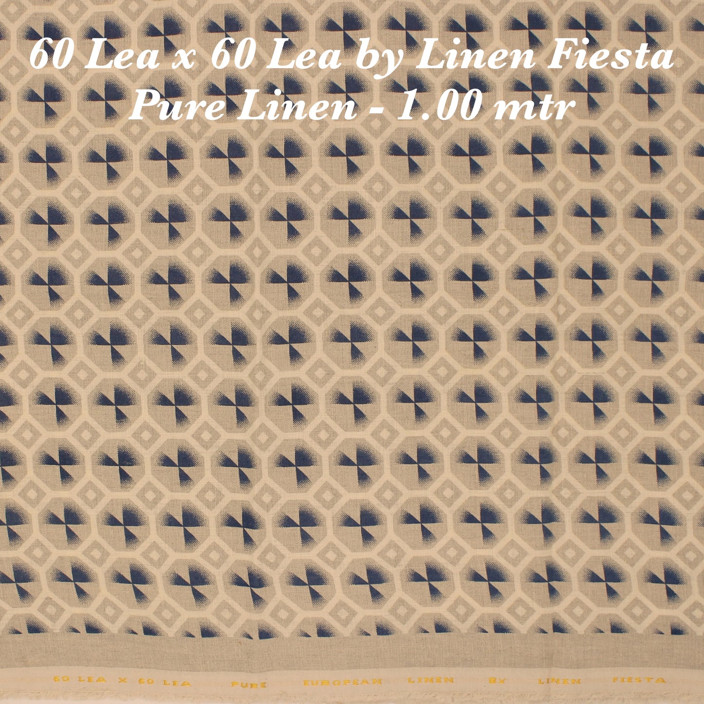 1.00 Mtr Shirting Fabric - END BIT (60%) - Linen Studio