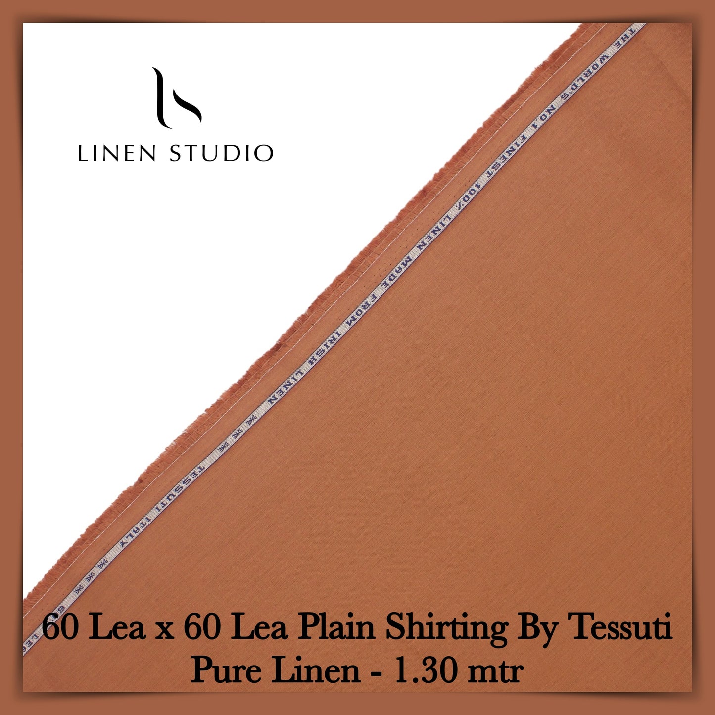 1.30 mtr Shirting Fabric - END BIT (30%) - Linen Studio