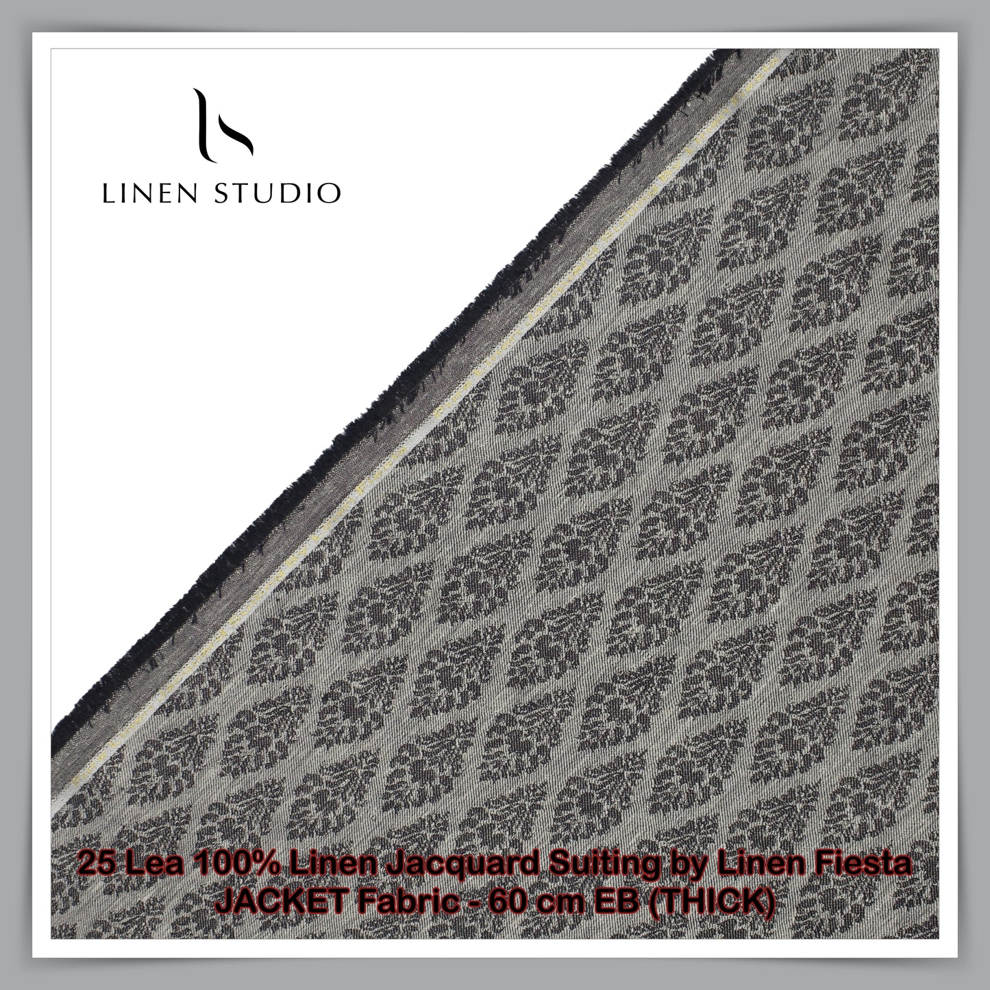 60 Cm Suiting Fabric - END BIT (FLAT RATE)