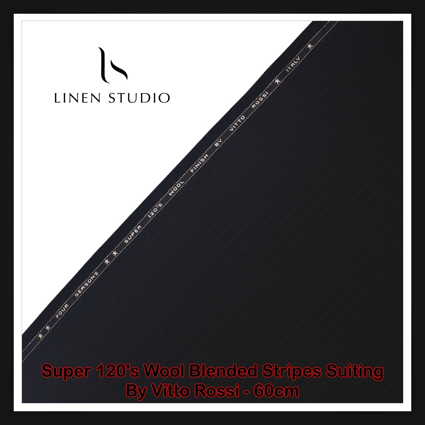 60 Cm Suiting Fabric - END BIT (FLAT RATE)