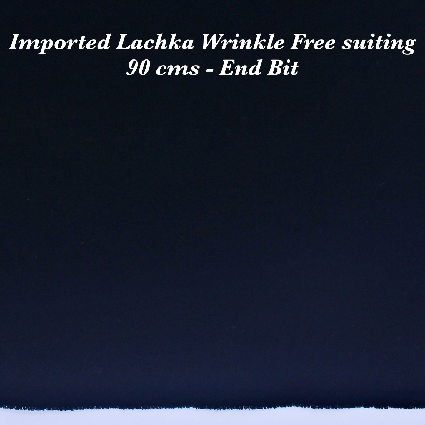 90 Cm Imported Lachka Suiting - END BIT (50%) - Linen Studio
