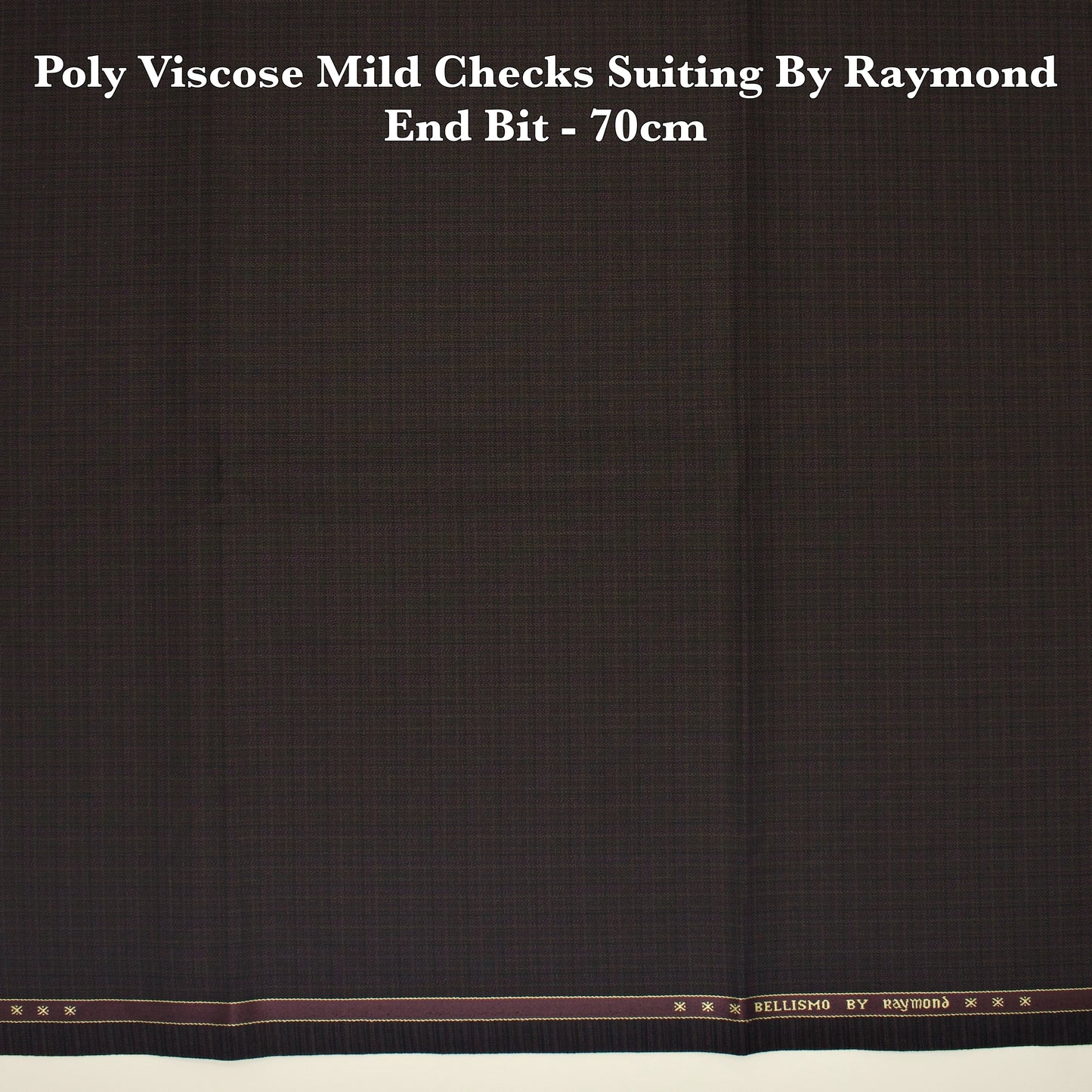 70 Cm Suiting Fabric - END BIT (FLAT RATE)