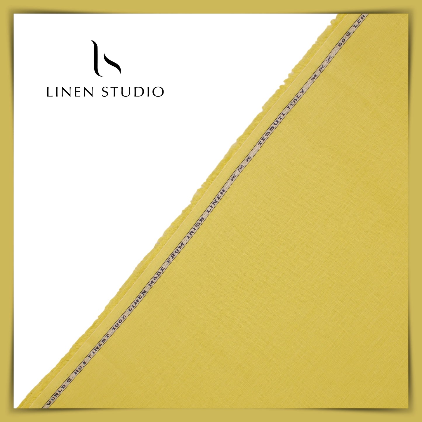 50 CMS SHIRTING - PURE LINEN 60 LEA PLAIN BY TESSUTI ITALY 107 (FLAT RATE)