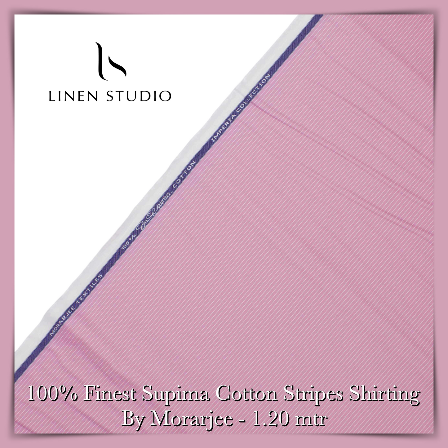 1.20 mtr Shirting Fabiric - END BIT (40%) - Linen Studio