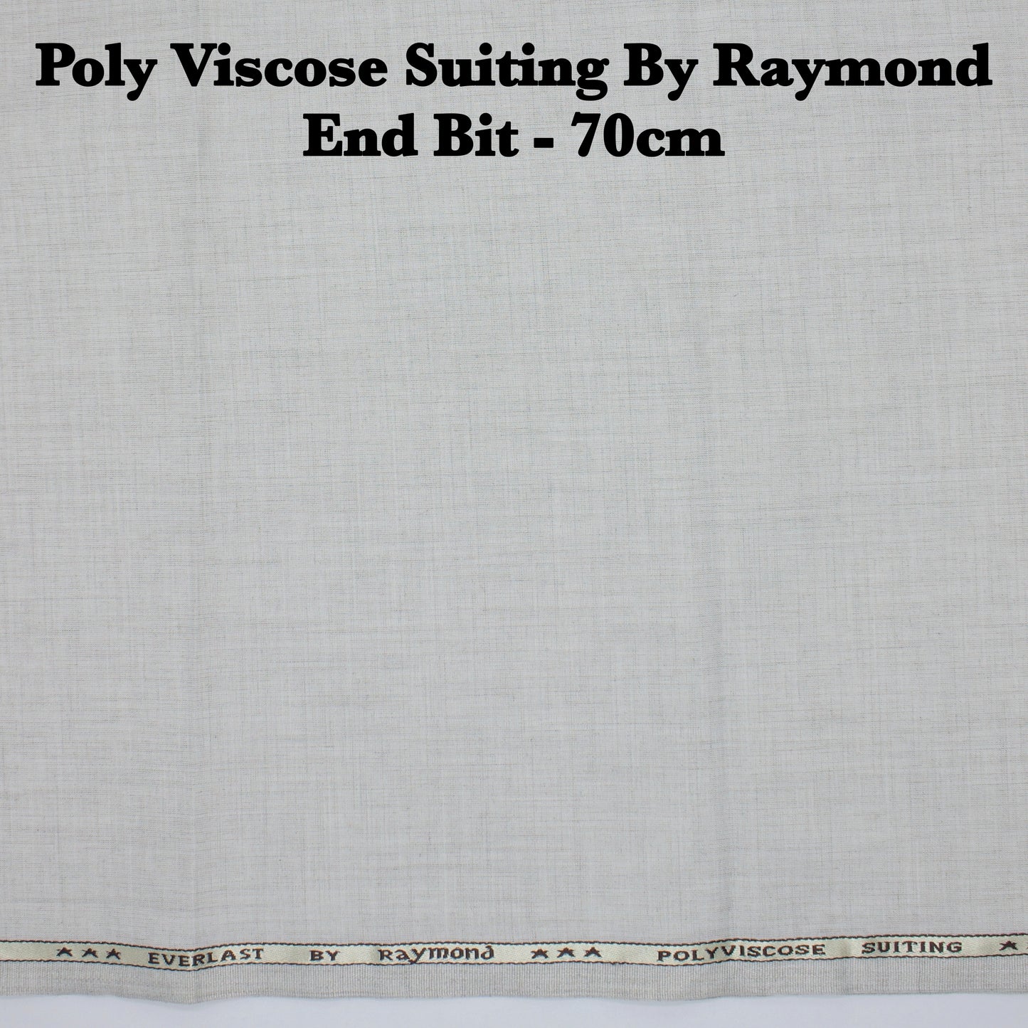 70 Cm Suiting Fabric - END BIT (FLAT RATE)