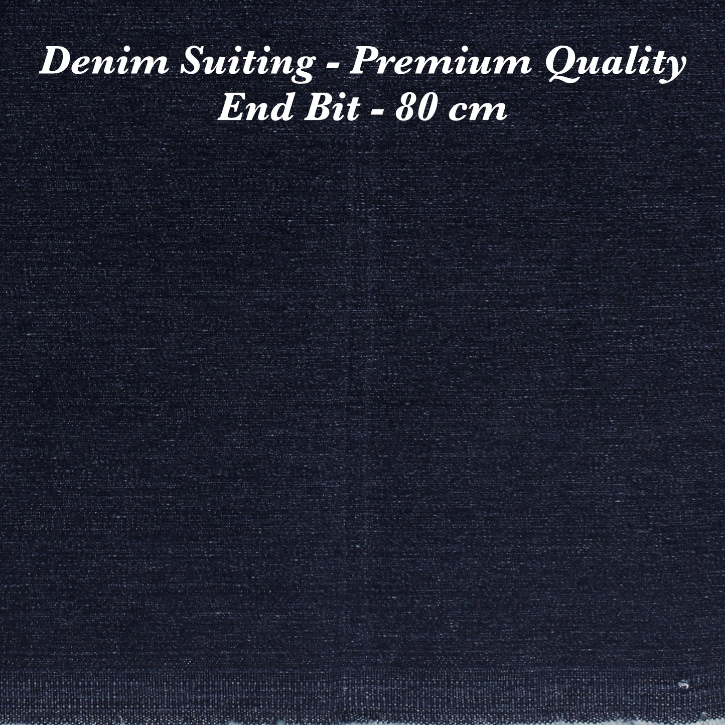 80 Cm Premium Denim Suiting - END BIT (65%) - Linen Studio