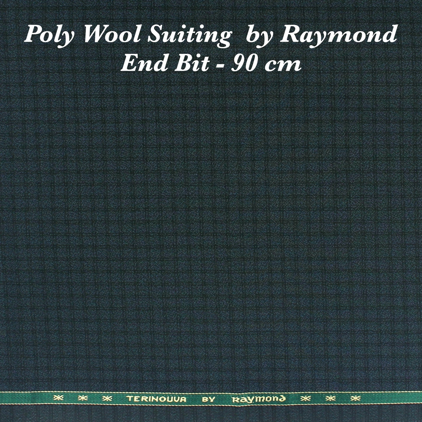 90 Cm Raymond Poly Wool Suiting - END BIT (50%) - Linen Studio