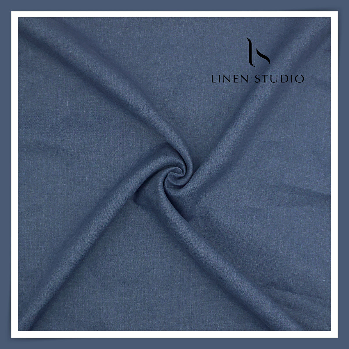 1.30 MTR SHIRTING - 70 LEA FRENCH LINEN PLAIN BY VERCELLI EB 108 (FLAT RATE)