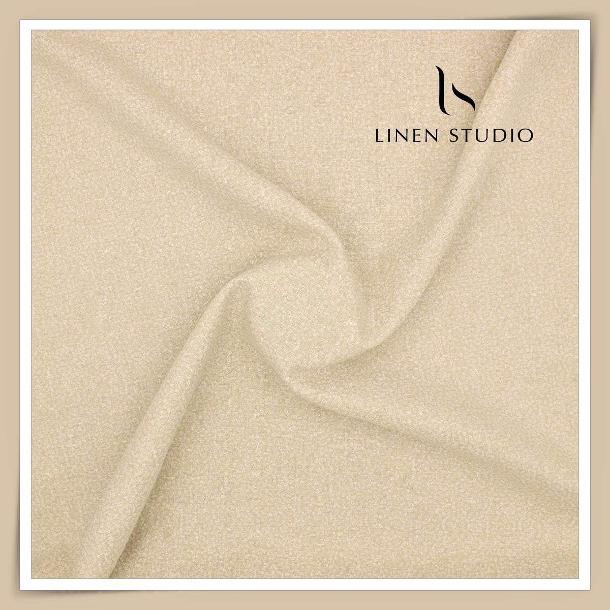 Linen Club 60 Lea Pure Linen Printed Shirting W/O SEL - Wee Print (30% SALE) (NEW)