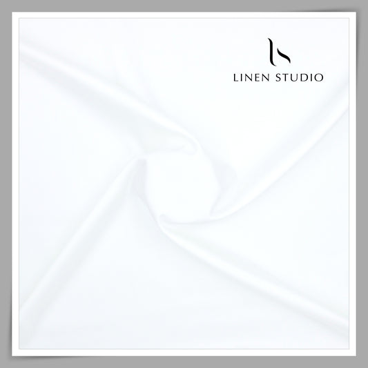 Snow Cotton by Luthai Supreme 2/70's Ply - Snow White (NEW) (Last Few Mtrs)