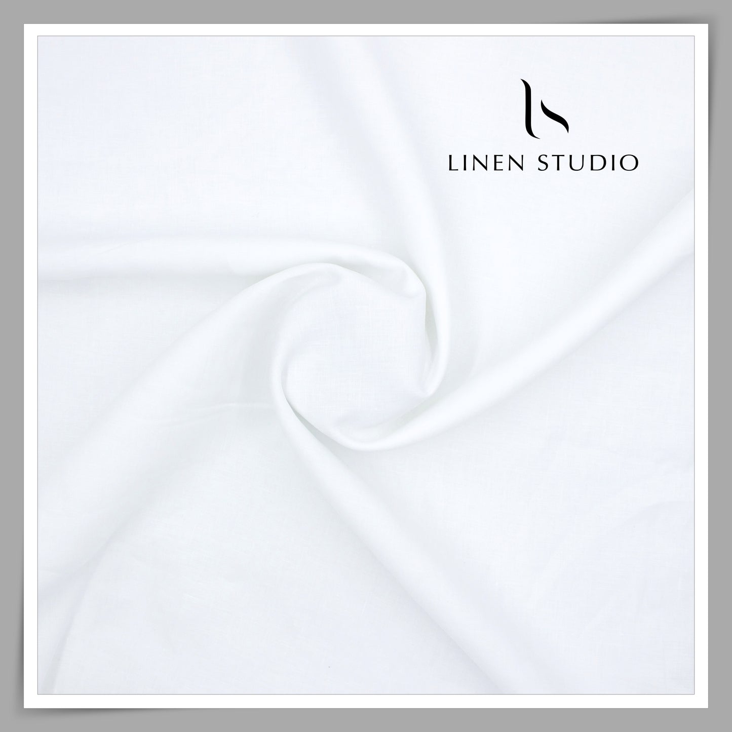 150 Lea x 150 Lea White Plain Shirting by Burgoyne Ireland - Zeus (Highest Quality) (NEW)