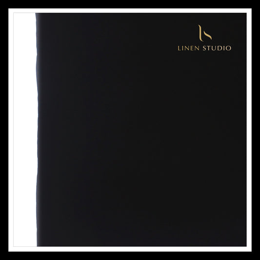 Indonesian Lachka Suiting (Korean Pants) - Jet Black - Linen Studio