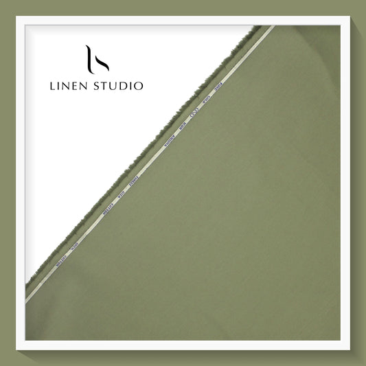 Icon Ashima 60's Satin Giza Cotton - Dusty Olive