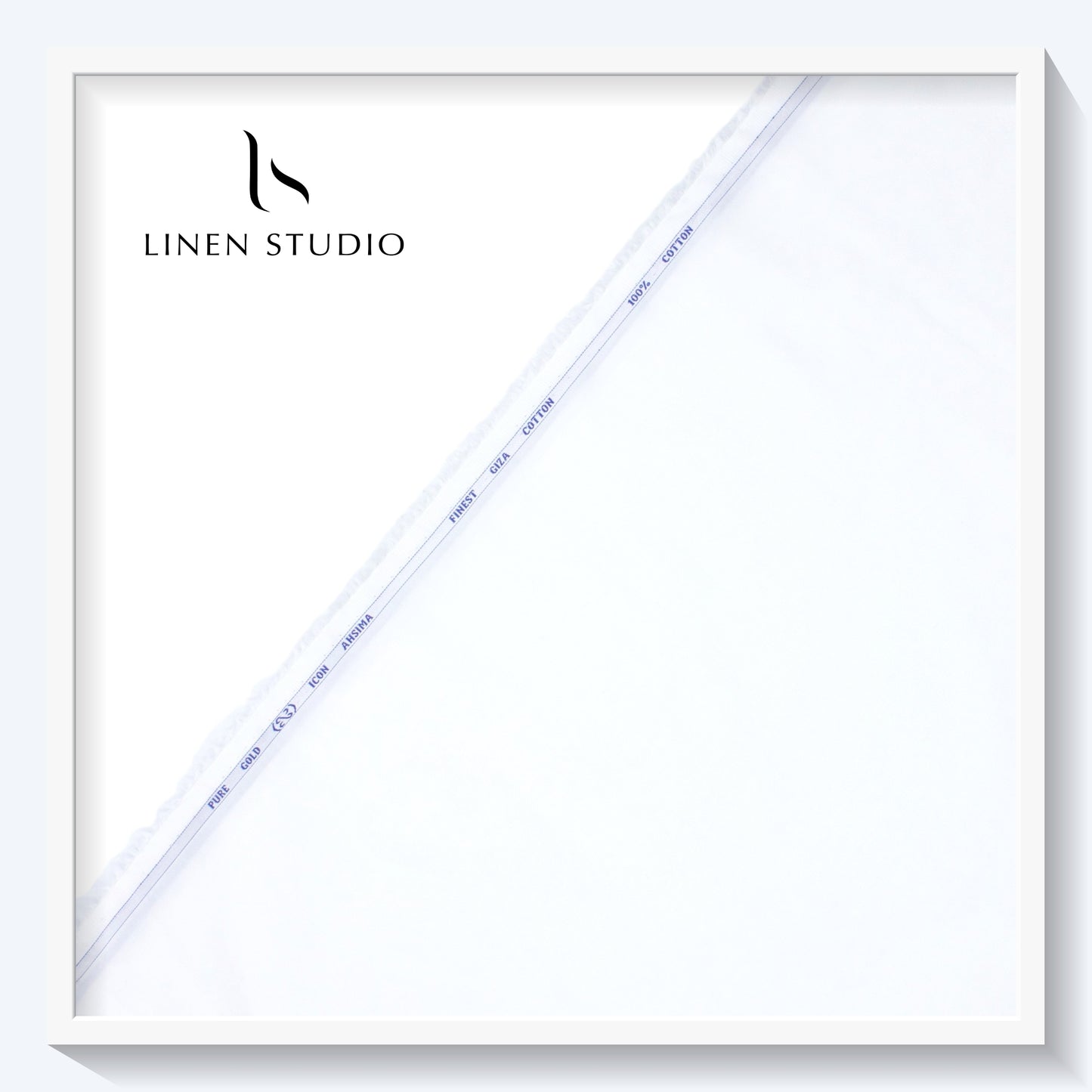 Icon Ashima 60's Satin Giza Cotton - White