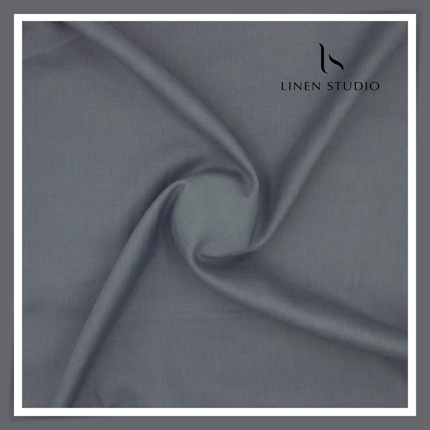 Burgoyne Premium Linen 70 Lea Shirting - Flint Stone (NEW)