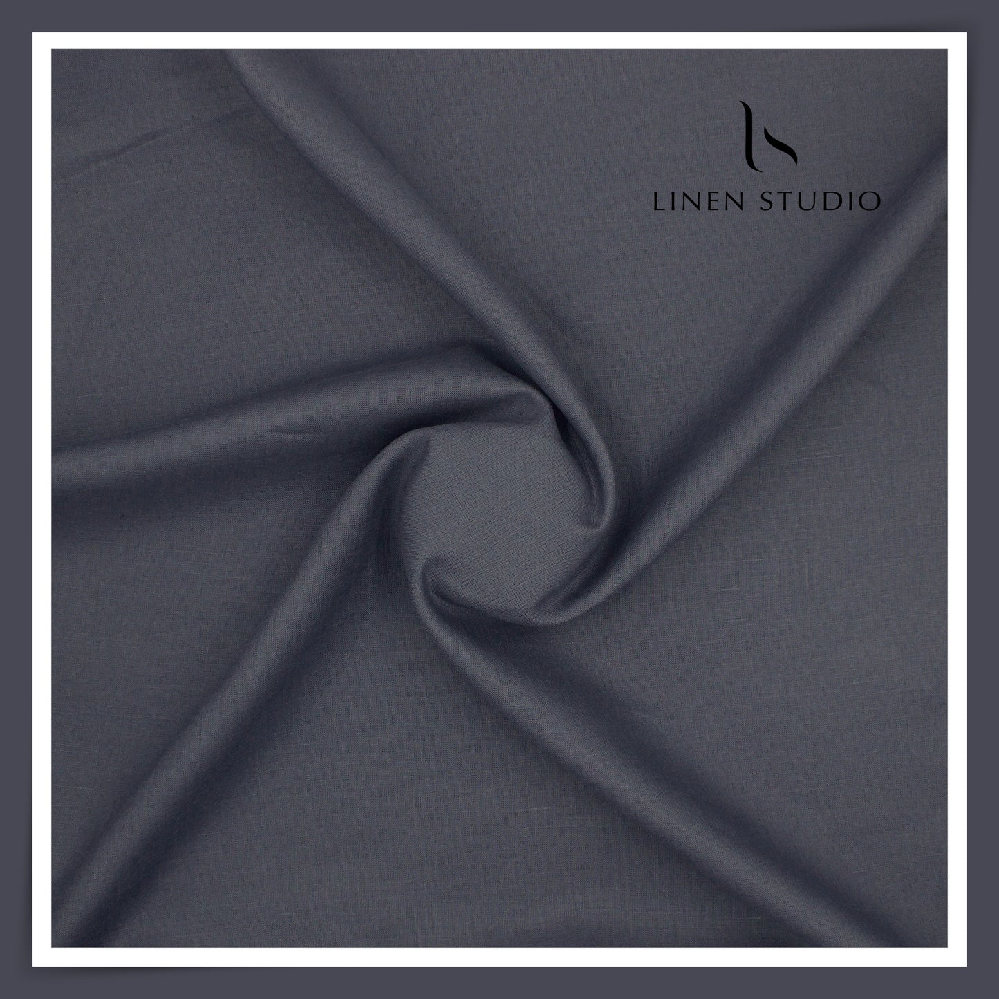 Burgoyne Premium Linen 70 Lea Shirting - Dolphin Grey (NEW)