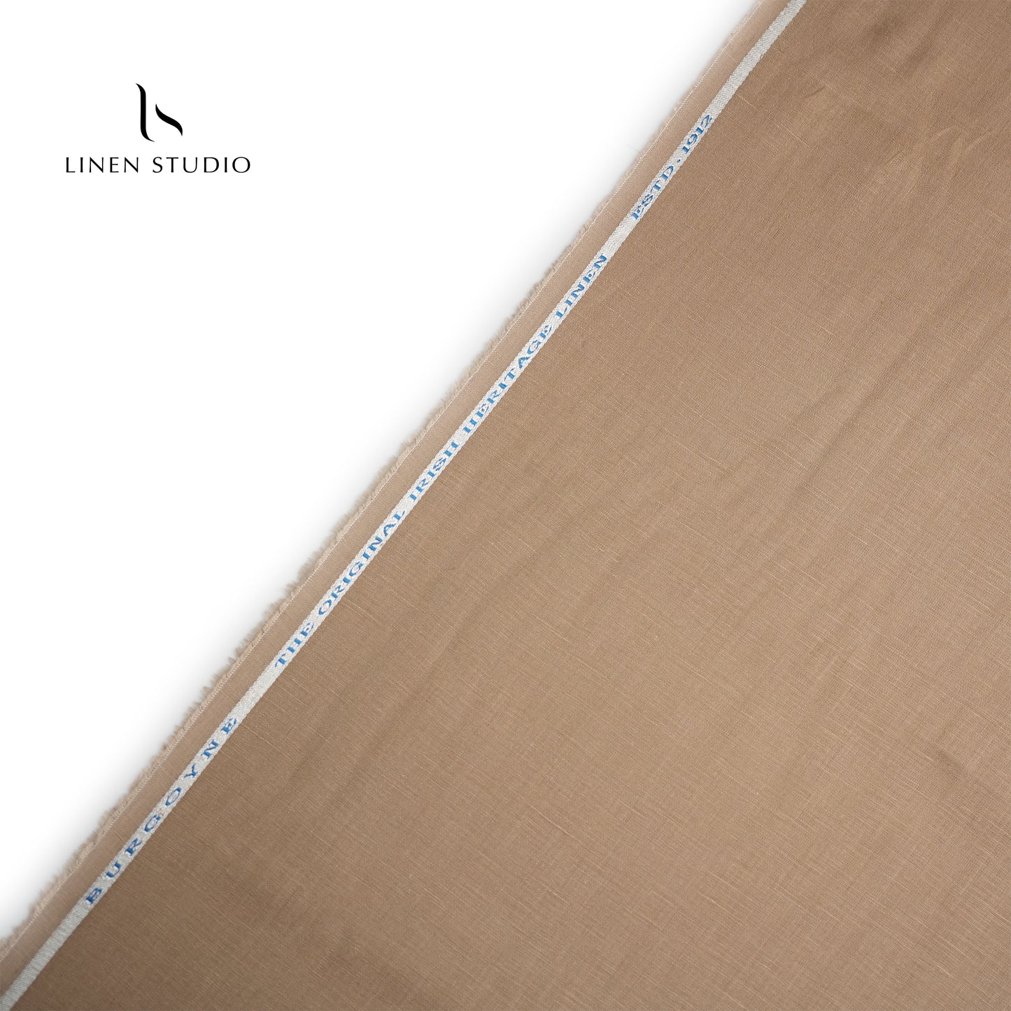 Burgoyne Premium Linen 70 Lea - Light Taupe (Last Few Mtrs)