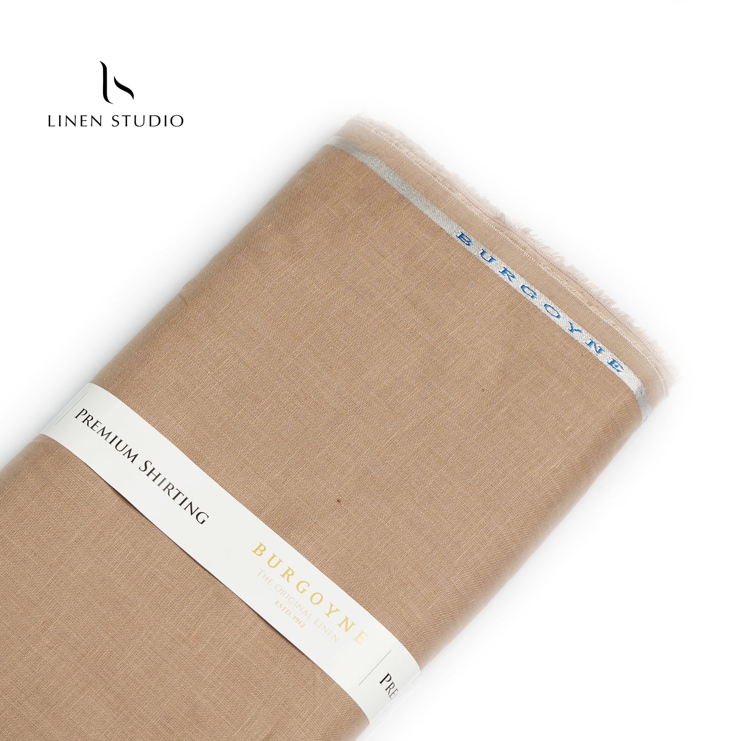 Burgoyne Premium Linen 70 Lea - Light Taupe (Last Few Mtrs)